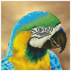 Кристальная мозаика Фрея "Попугай", 25*25 см (ALV-5 02)