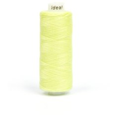 Нитки бытовые IDEAL 40/2 366м 100% п/э, цв.118 св.желтый