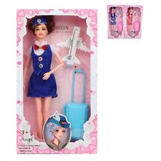 Кукла Наша Игрушка 29 см, Стюардесса, с аксессуаром