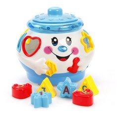 Сортер Наша Игрушка Горшочек поющий, свет, звук (0915)