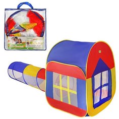 Палатка игровая Наша Игрушка Домик, с туннелем, сумка (200363777)