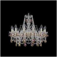 Хрустальная люстра 1411/12/240 G K777 Bohemia Ivele Crystal