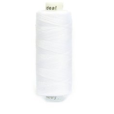 Нитки бытовые IDEAL 40/2 366м 100% п/э, цв.белый
