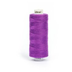 Нитки бытовые IDEAL 40/2 366м 100% п/э, цв.195 фиолетовый