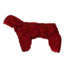 Утепленный комбинезон для собак Дутик Maroon Zooavtoritet