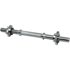 Гриф для гантели Larsen SDA14T д30мм, дл370мм, макс.вес 40кг N/C