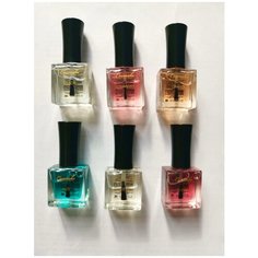 Набор 6шт масла натуральные для ногтей и кутикулы 9мл Cosmake