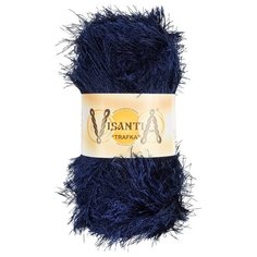 Пряжа Visantia Trafka, 100 % полиэстер, 100 г, 150 м, 5 шт., №0005 синий