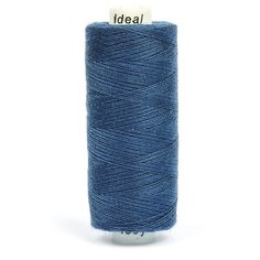 Нитки бытовые IDEAL 40/2 366м 100% п/э, цв.252 синий