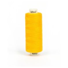 Нитки бытовые IDEAL 40/2 366м 100% п/э, цв.138 желтый