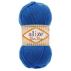 Пряжа Alize Baby Best (Беби Бест) 141 василек 90% акрил, 10% бамбук 100г 240м 5шт