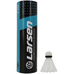 Набор нейлоновых воланов в тубе Larsen S-300 (6шт), пробка натуральная