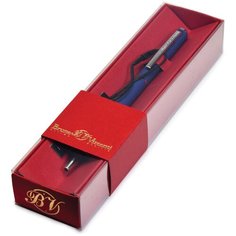 Ручка В футляре "PALERMO" автоматическая 0.7 ММ, синяя (синий корпус, красная коробка) Bruno Visconti