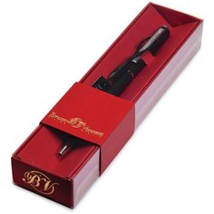 Ручка В футляре "PALERMO" автоматическая 0.7 ММ, синяя (черный корпус, красная коробка) Bruno Visconti
