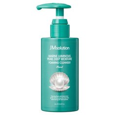 JMsolution Очищающая пенка с морскими минералами MARINE LUMINOUS PEARL DEEP MOISTURE FOAMING CLEANSER, 200 мл