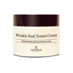 The Skin House Крем антивозрастной на основе муцина улитки - Wrinkle snail system cream, 50мл