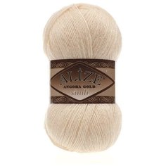 Пряжа Alize Angora Gold Simli (Ангора Голд Сим) 681 светло-персиковый 20% шерсть, 5% металлик, 75% акрил 100г 500м 5шт