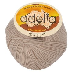 Пряжа Adelia Katty, 100% шерсть, 10*50 г, 150 м+-10 м, №09, бежевый