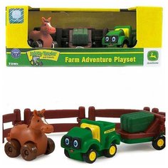 Игровой набор Tomy "Приключения трактора Джонни и лошади на ферме" (37722-2)