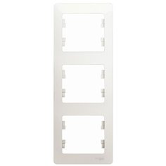 Рамка 3п Schneider ElectricGSL000607 GLOSSA