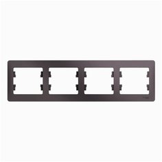 Рамка 4п Schneider ElectricGSL001404 GLOSSA, фиолетовый