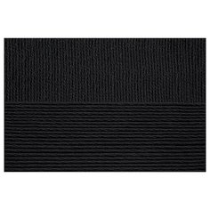 Пряжа для вязания ПЕХ Лаконичная (50% хлопок, 50% акрил) 5х100г/212м цв.002 черный Пехорка ПЕХ.лакон.002