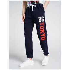 Спортивные брюки ТВОЕ 80112 размер M, темно-синий, MEN