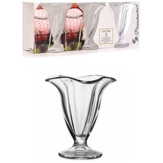 Ваза д/мороженого 130 мм 3 шт. Айсвиль , Pasabahce