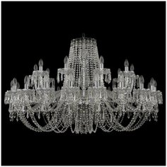 Люстра Bohemia Art Classic 11.23.20+10.460.CR.DR, E14, 1200 Вт