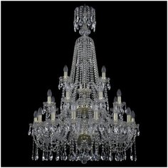 Люстра Bohemia Art Classic 11.12.16+8+4.300.3d.XL-132.Gd.Sp, E14, 1120 Вт