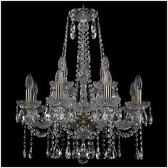 Люстра Bohemia Art Classic 11.12.8+4.195.h-63.Br.Sp, E14, 480 Вт