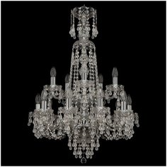 Люстра Bohemia Art Classic 11.24.10+5.200.2D.XL-87.CR.V0300, E14, 600 Вт