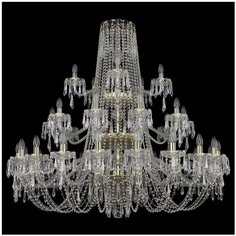 Люстра Bohemia Art Classic 11.23.20+10+5.460.3d.Gd.Dr, E14, 1400 Вт