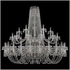 Люстра Bohemia Art Classic 11.26.24+12+6.530.2d.Cr.B, E14, 1680 Вт