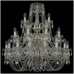 Люстра Bohemia Art Classic 11.11.16+8+4.300.3d.Gd.Sp, E14, 1120 Вт