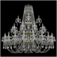 Люстра Bohemia Art Classic 11.21.20+10+5.460.3d.Gd.Sp, E14, 1400 Вт