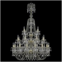 Люстра Bohemia Art Classic 11.11.16+8+4.300.3d.XL-128.Gd.Sp, E14, 1120 Вт