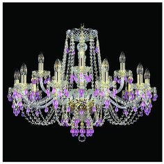 Люстра Bohemia Art Classic 11.24.10+5.300.Gd.V7010, E14, 600 Вт