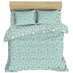 Постельное белье "Василиса" Семейный из поплина Созвездие