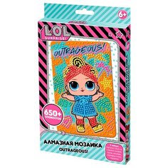 Алмазная мозаика LOL surprise "Outrageous", 10*15см