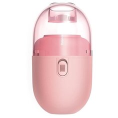 Настольный капсульный пылесос BASEUS C2 Dry Battery, розовый