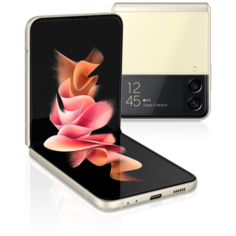 Смартфон Samsung Galaxy Z Flip3 256GB, бежевый