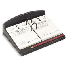 Подставка для календаря Uniplast (230х180х85мм, черный пластик) 1шт.