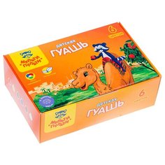 Мульти-Пульти Гуашь Енот в Марокко (ГД_10272), 35 мл, 6 цв.