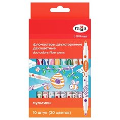 ГАММА Набор фломастеров Мультики, 10 шт., 8042003 Gamma