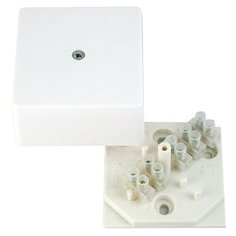 Распределительная коробка HEGEL КРК2701 60x60 мм белый