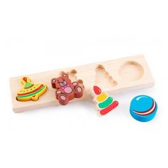 Доска вкладыш Игрушки Томик