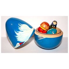 Гуси лебеди в шкатулке Wood Fun