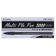 CROWN Набор капиллярных ручек Multipla, 0.3 мм, 12 шт., черный цвет чернил