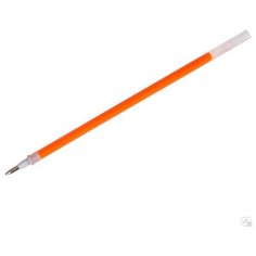 Стержень для гелевой ручки CROWN Hi-Jell HJR-200H, 0.5 мм, 138 мм (12 шт.) оранжевый